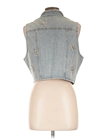 Shein Denim Vest (view 2)