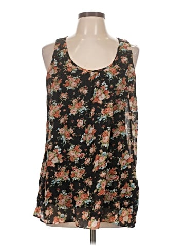 Hem & Thread Sleeveless Blouse (view 1)