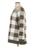 Lands' End Checkered-gingham Gray Pullover Sweater Size 18 - photo 5