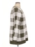 Lands' End Checkered-gingham Gray Pullover Sweater Size 18 - photo 4