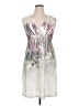 Appropriate Behavior 100% Polyester Paisley White Cocktail Dress Size 16 - photo 1