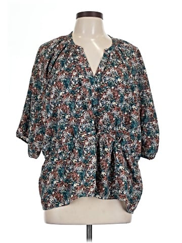 Kenar 3/4 Sleeve Blouse (view 1)