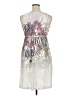 Appropriate Behavior 100% Polyester Paisley White Cocktail Dress Size 16 - photo 2