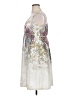 Appropriate Behavior 100% Polyester Paisley White Cocktail Dress Size 16 - photo 5