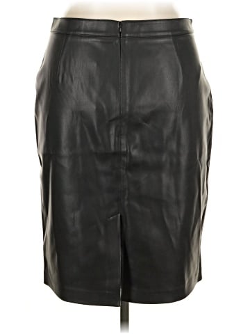 MNG Faux Leather Skirt (view 2)