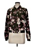 Unbranded Floral Black Track Jacket Size M (estimated) - photo 1