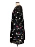 Halogen 100% Polyester Floral Black Casual Dress Size XL - photo 5