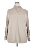 Susan Graver Tan Long Sleeve Blouse Size 2X - photo 1