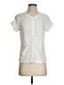 CAbi White Short Sleeve Blouse Size S - photo 1
