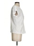 CAbi White Short Sleeve Blouse Size S - photo 4