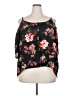 Ambiance 100% Polyester Floral Black Sleeveless Blouse Size 2X - photo 1