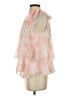 CeCe 100% Polyester Orange Sleeveless Blouse Size XS - photo 5