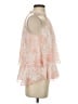 CeCe 100% Polyester Orange Sleeveless Blouse Size XS - photo 4