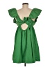 Shein 100% Polyester Green Cocktail Dress Size M - photo 2