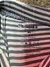 Huggies 100% Organic Cotton Stripes Blue Casual Pants 0-3 MO / 3 MO - photo 3