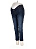 Gap - Maternity Solid Blue Jeans Size 30 waist - photo 1