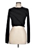 Bailey Rose Black Long Sleeve Top Size L - photo 1