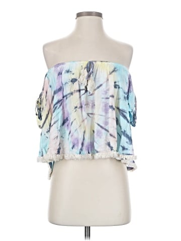 Surf Gypsy Short Sleeve Blouse (view 1)