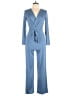 Unbranded 100% Polyester Solid Blue Jumpsuit Size M - photo 1