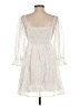Evolutionary Ivory Casual Dress Size S - photo 2
