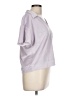 Tart Purple Short Sleeve Blouse Size L - photo 4