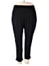 Torrid Solid Black Active Pants Size 3X Plus (3) - photo 1