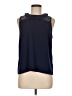 Pixley 100% Polyester Blue Sleeveless Blouse Size M - photo 1