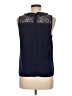 Pixley 100% Polyester Blue Sleeveless Blouse Size M - photo 2