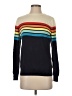 Sugarhill Brighton Stripes Blue Pullover Sweater Size 4 - photo 1