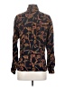 Evan Picone Paisley Black 3/4 Sleeve Blouse Size S - photo 2