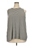 LUXE Gray Sleeveless Top Size XXL (tall) - photo 1