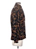 Evan Picone Paisley Black 3/4 Sleeve Blouse Size S - photo 4