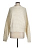 Double Zero 100% Acrylic Solid Ivory Turtleneck Sweater Size M - photo 1