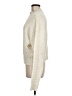 Double Zero 100% Acrylic Solid Ivory Turtleneck Sweater Size M - photo 5