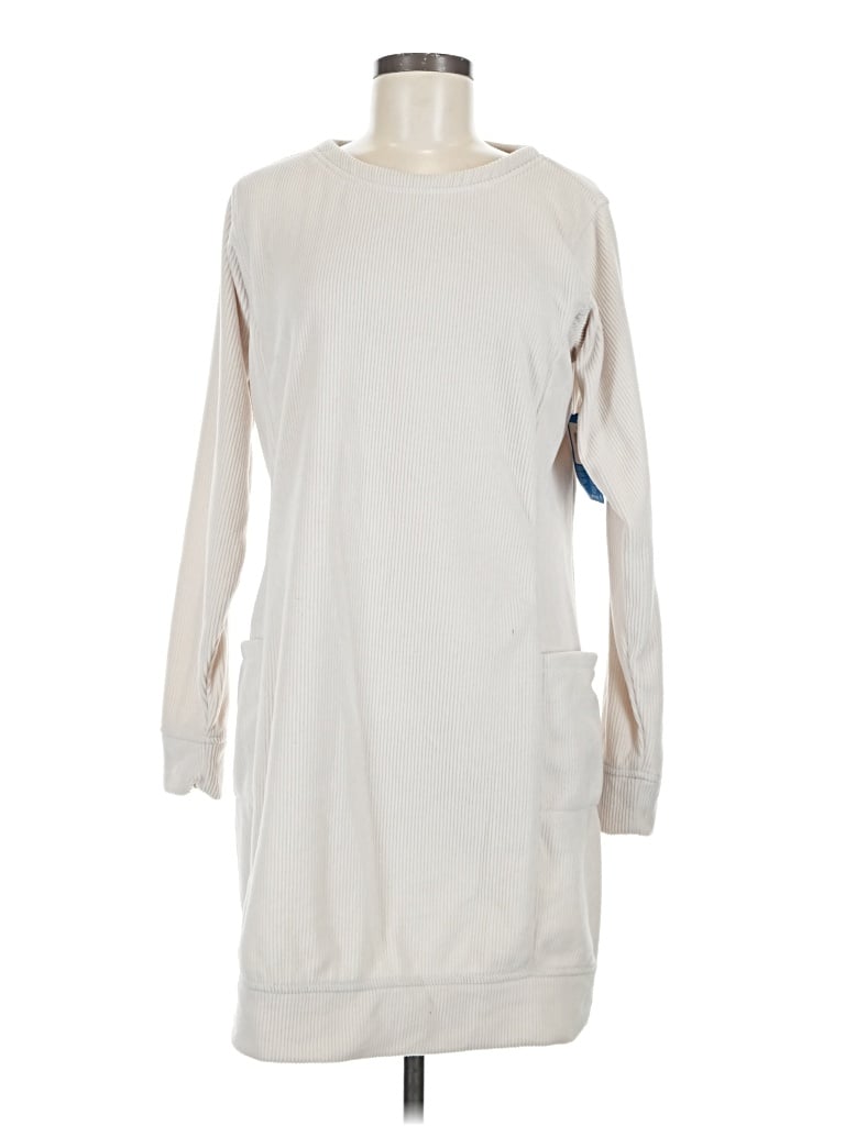 Pre-owned Columbia Casual Dress In Ivory