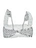 Beachsissi Stripes White Swimsuit Top Size L - photo 2