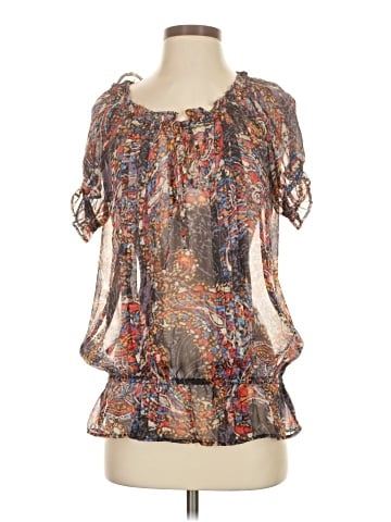 Outback Red Short Sleeve Blouse (view 1)