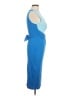 Unbranded Color Block Blue Cocktail Dress Size M - photo 4