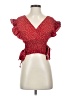 Shein 100% Polyester Red Sleeveless Blouse Size S - photo 1