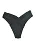 Unbranded Chevron-herringbone Gray Swimsuit Bottoms Size M - photo 1
