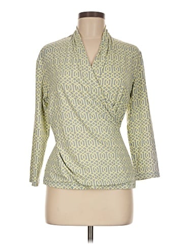 J. McLaughlin 3/4 Sleeve Blouse (view 1)