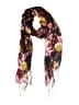 Unbranded Floral Burgundy Pink Scarf One size - photo 1