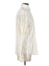 Zara 100% Cotton Stripes Ivory Long Sleeve Button-Down Shirt Size S - photo 4