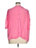 Alfani Pink 3/4 Sleeve Button-Down Shirt Size XL - photo 2