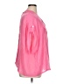 Alfani Pink 3/4 Sleeve Button-Down Shirt Size XL - photo 4