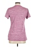 Reebok 100% Polyester Tweed Pink Active T-Shirt Size M - photo 2