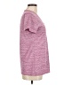 Reebok 100% Polyester Tweed Pink Active T-Shirt Size M - photo 4