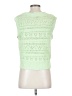 Talbots 100% Cotton Green Sweater Vest Size S - photo 2