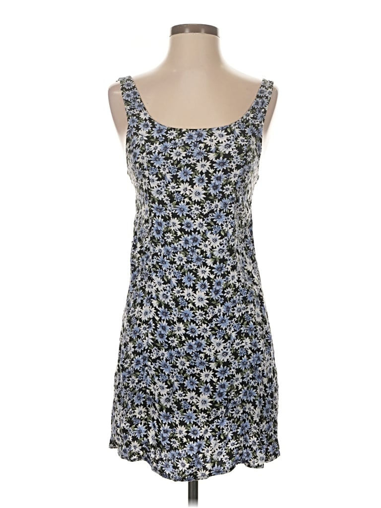 Pre-owned American Eagle Outfitters Casual Dress In Blue