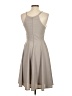 Lulus Solid Gray Cocktail Dress Size XS - photo 2